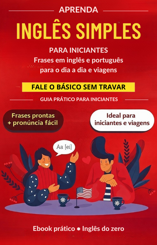 Capa do ebook Inglês Simples para Iniciantes